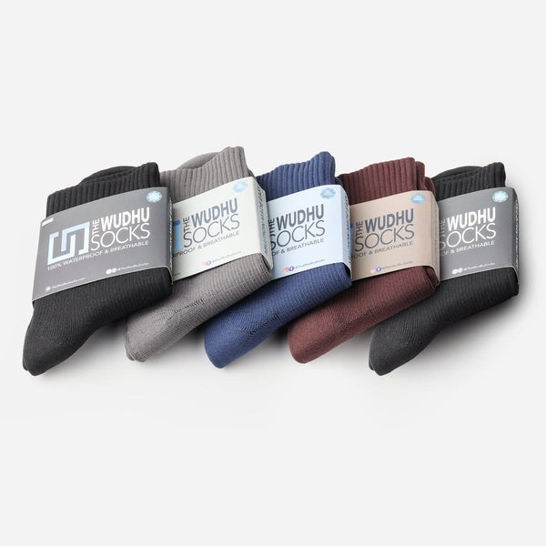 The Wudhu Socks – Shari’ah-compliant and Waterproof Socks for Ablution - Muzakkir